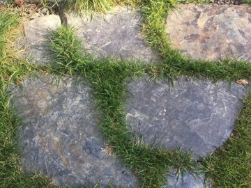 Příprava venkovní dlažby z břidlice na zimu